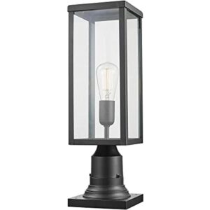 Globe Electric 44384 Bowery 1 lámpara de exterior con_1