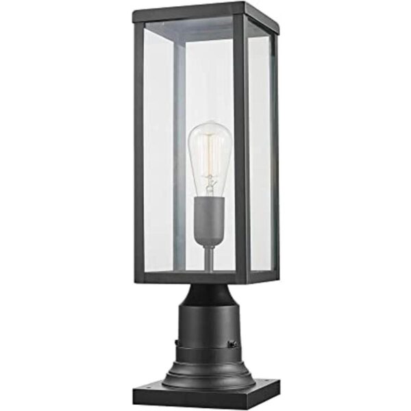Globe Electric 44384 Bowery 1 lámpara de exterior con_1