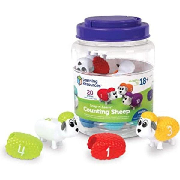 Learning Resources SnapnLearn Contar ovejas 20 piezas a_1
