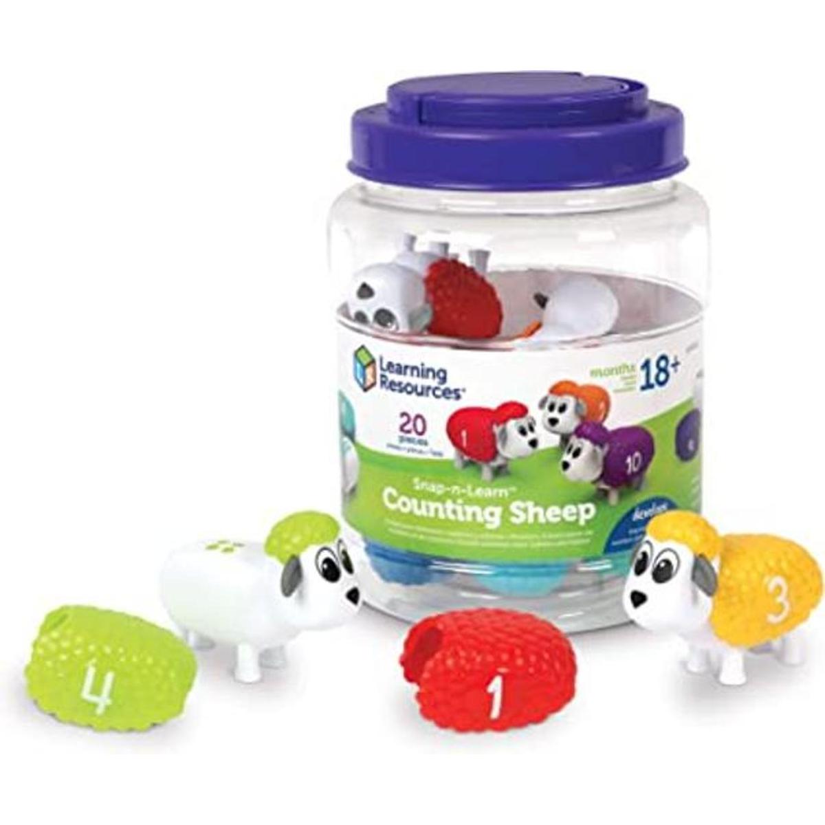 Learning Resources SnapnLearn Contar ovejas 20 piezas a