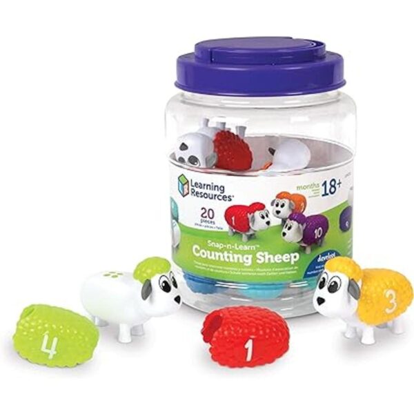Learning Resources SnapnLearn Contar ovejas 20 piezas a_6