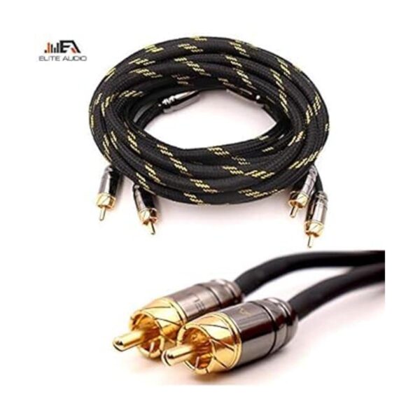 Elite Audio PRO Cable estéreo de interconexión de audio_3
