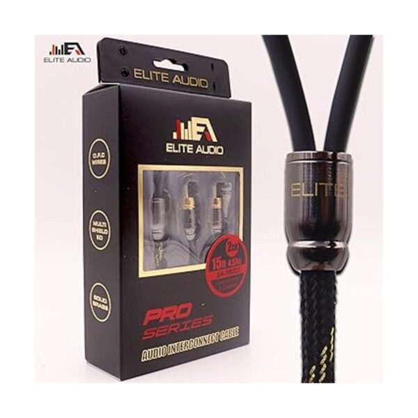 Elite Audio PRO Cable estéreo de interconexión de audio_4