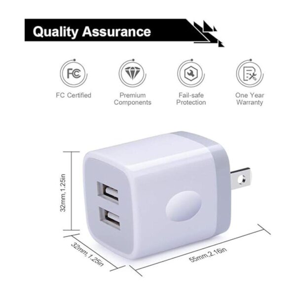 Cargador de pared USB cargador de cubo caja de carga de_3