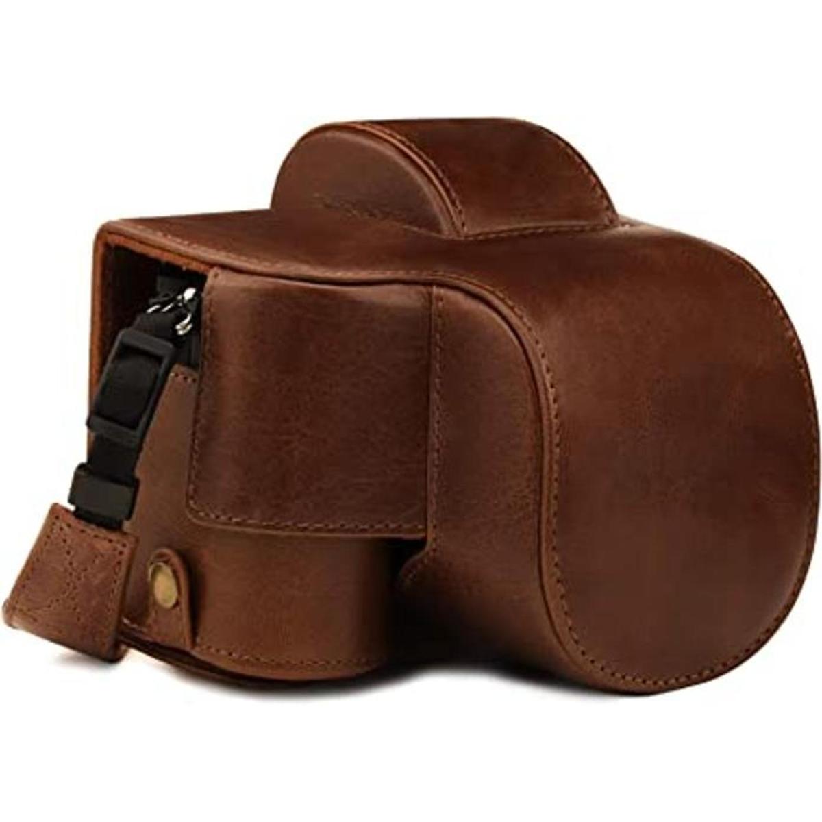 MegaGear Ever Ready Funda de piel para cámara Nikon Z50