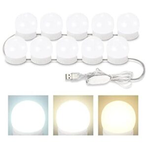 Consciot Luces LED de tocador para espejo luz de