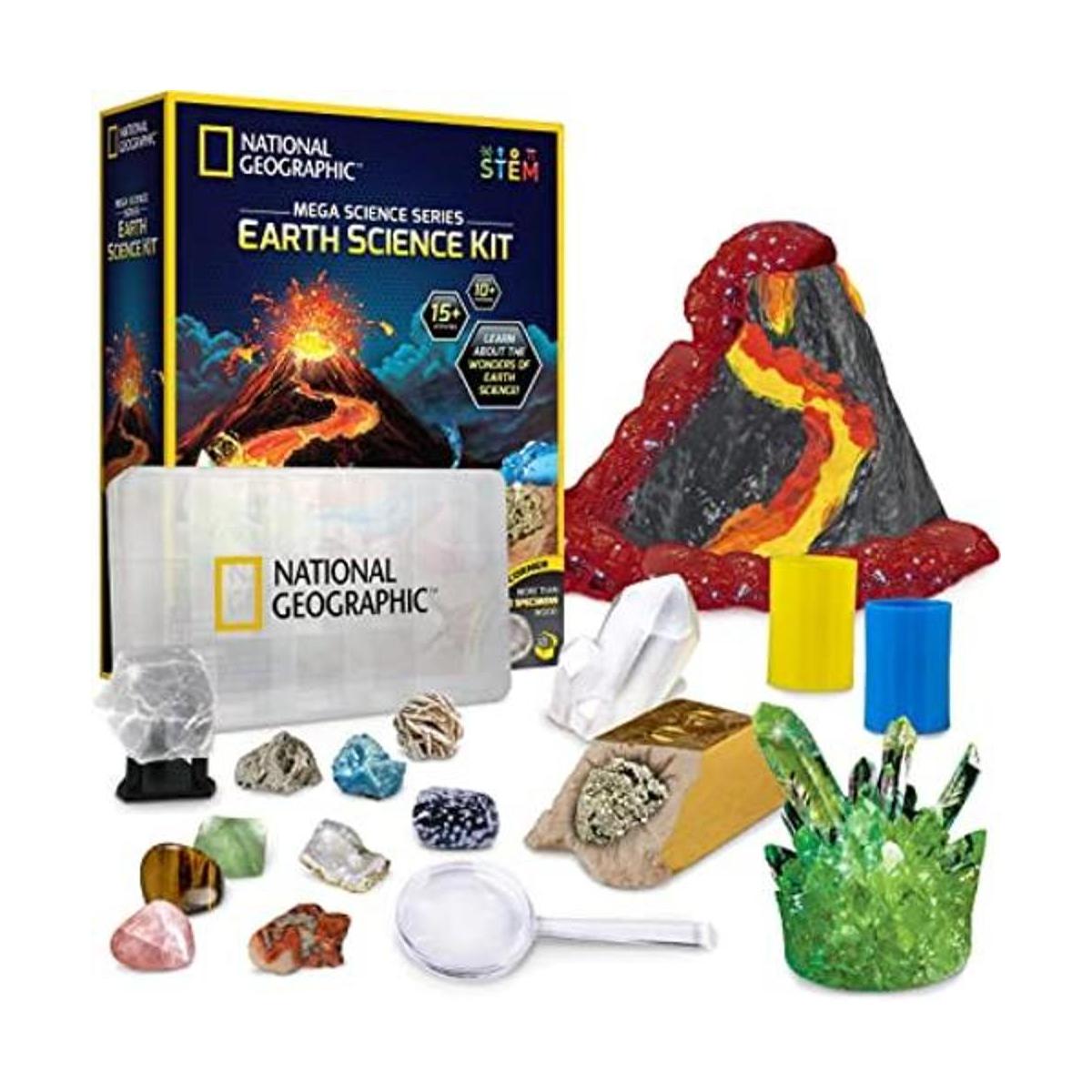 NATIONAL GEOGRAPHIC Kit de ciencia de la tierra más de 15