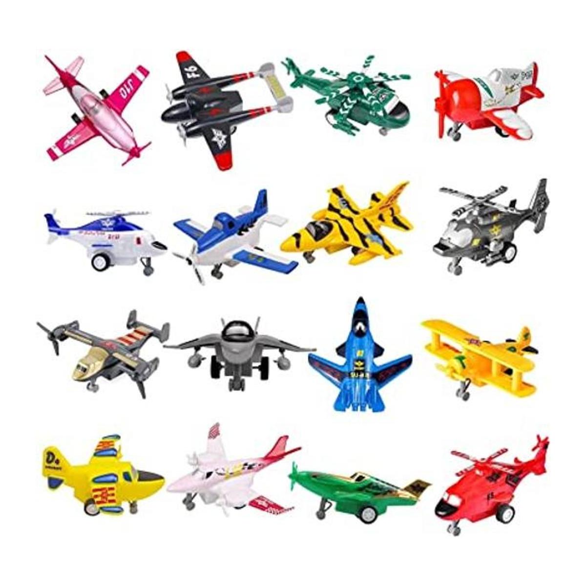 Juguetes de avión 16 piezas de juguete de aviones