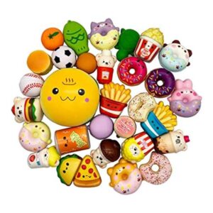Aqueens Paquete de 30 Squishies de levantamiento lento_1