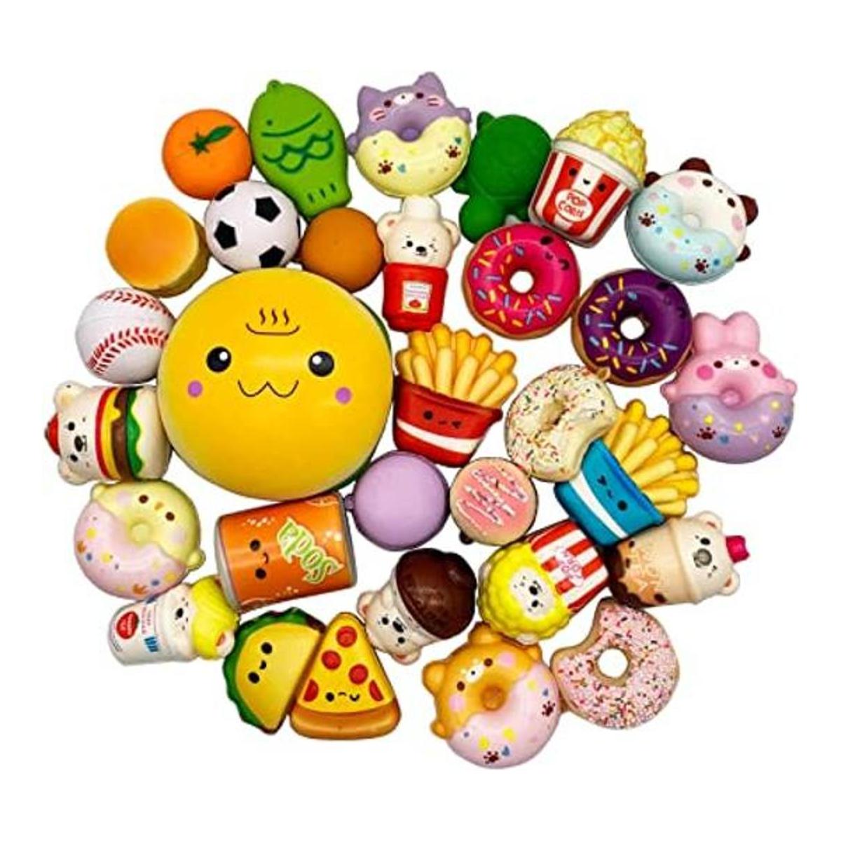 Aqueens Paquete de 30 Squishies de levantamiento lento