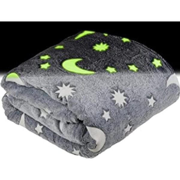 Manta que brilla en la oscuridad regalo para niñas y_1