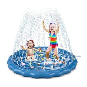 Jasonwell Alfombrilla rociadora para niños y niñas de 60_1