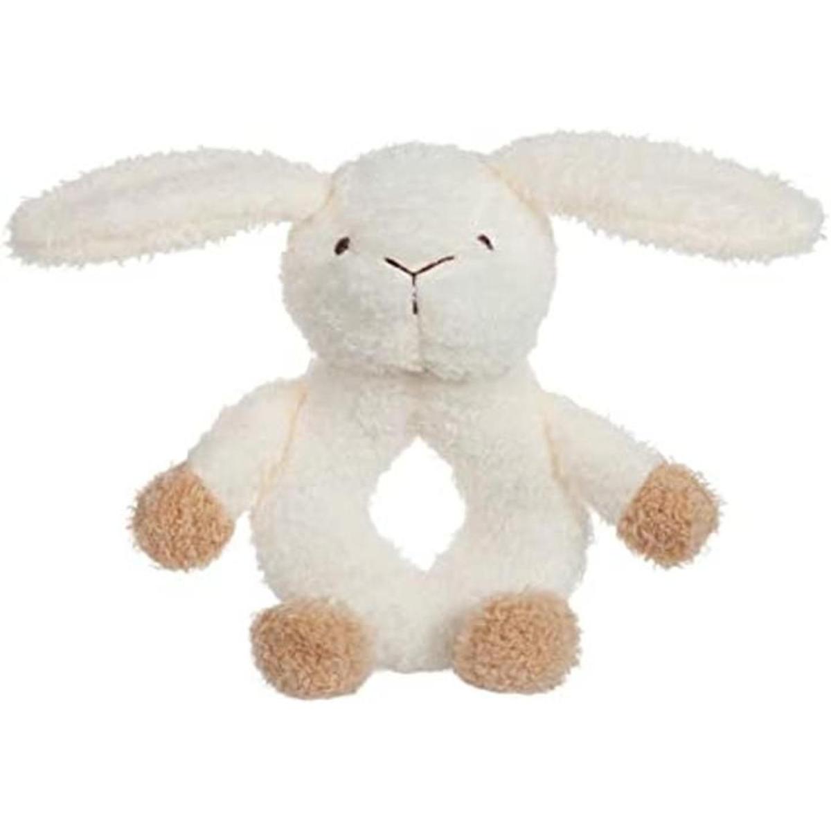 Peluche de conejo de albaricoque de peluche para recién
