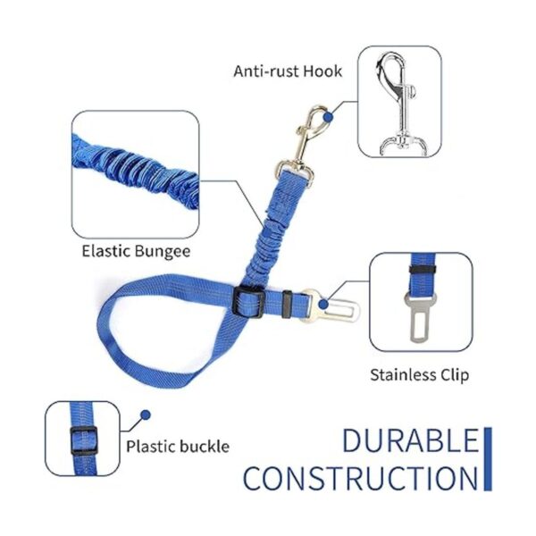 Petpopo Cinturón de seguridad para perros de 3 colores
