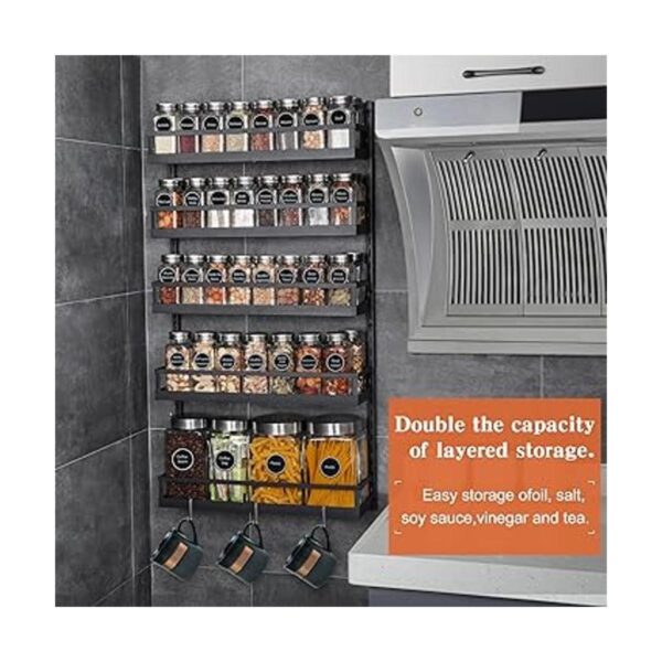 Organizador de especias Xcosrack para colocar en la pared