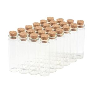 Magic Season Botellas de vidrio decorativas 24 piezas con_1