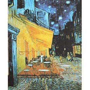Rompecabezas Moruska Cafe Terrace at Night by Vincent Van_1