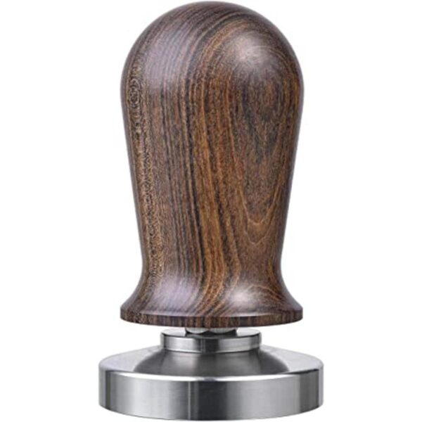 Matow Tamper de café calibrado de 2.087 in con mango de
