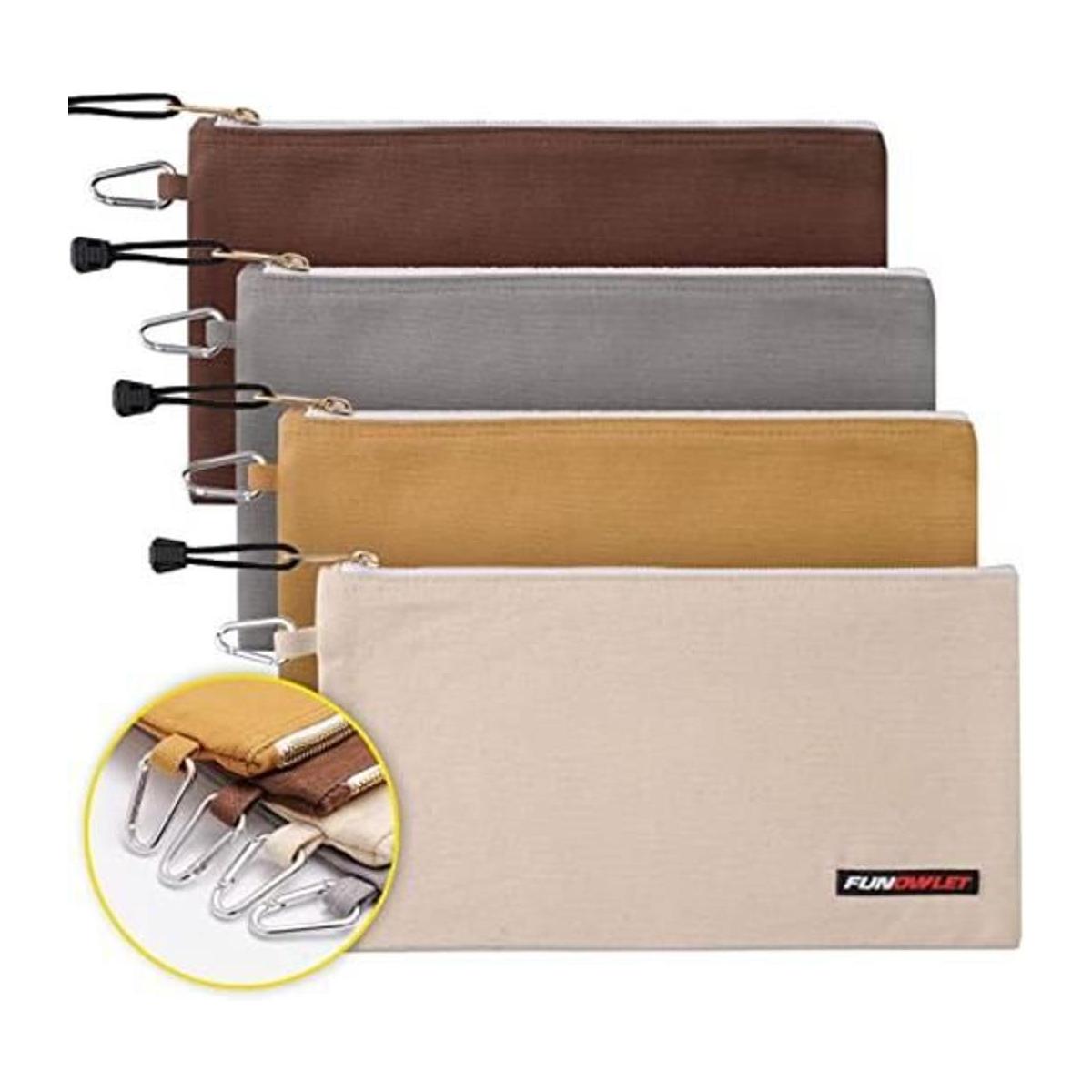Bolsa de utilidad bolsas de lona con cremallera bolsa de
