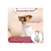 PUPTECK Collar de perro de primavera con campana