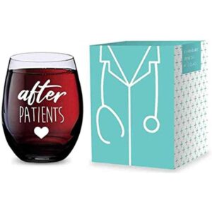 Copa de vino sin tallo para enfermeras y médicos después_1