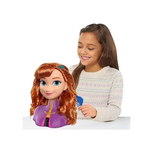 Just Play Disney Frozen 2 Anna Cabezal de peinado de 7.5_2
