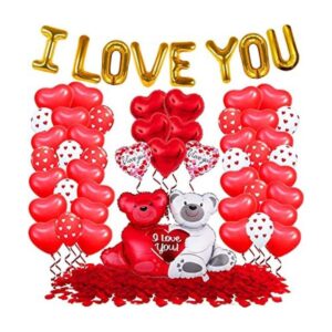 Juego de globos Big I Love You 54 piezas 1000 unidades_1