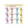 ArtCreativity Figuras de robot flexibles juego de 12_2