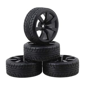 4 piezas ShareGoo neumáticos de plástico duro RC Drift_1
