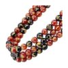 Cuentas de cristal natural con piedras preciosas redondas_5