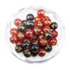 Cuentas de cristal natural con piedras preciosas redondas_4