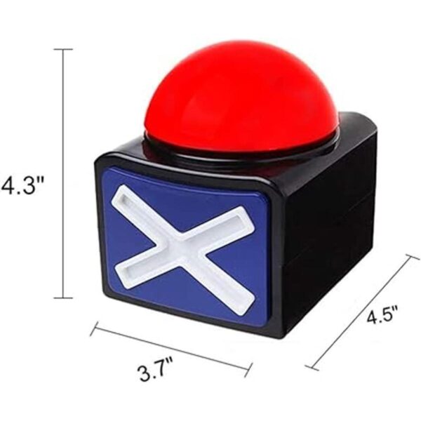 RIBOSY Game Answer Buzzer Juego Buzzer con luces y sonido_2