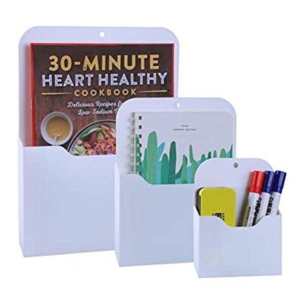 Antner Paquete de 3 soportes magnéticos para archivos de