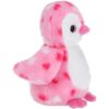 Bearington Peluche de pingino rosa con forma de corazón_3