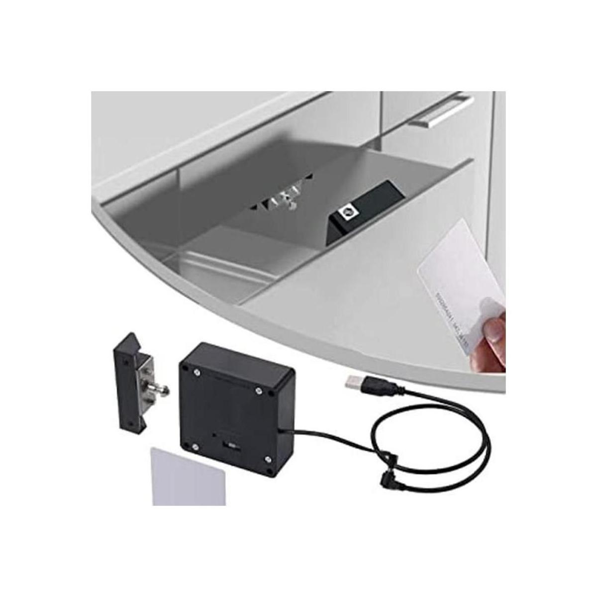 Homello Cerradura electrónica RFID para gabinete con cable