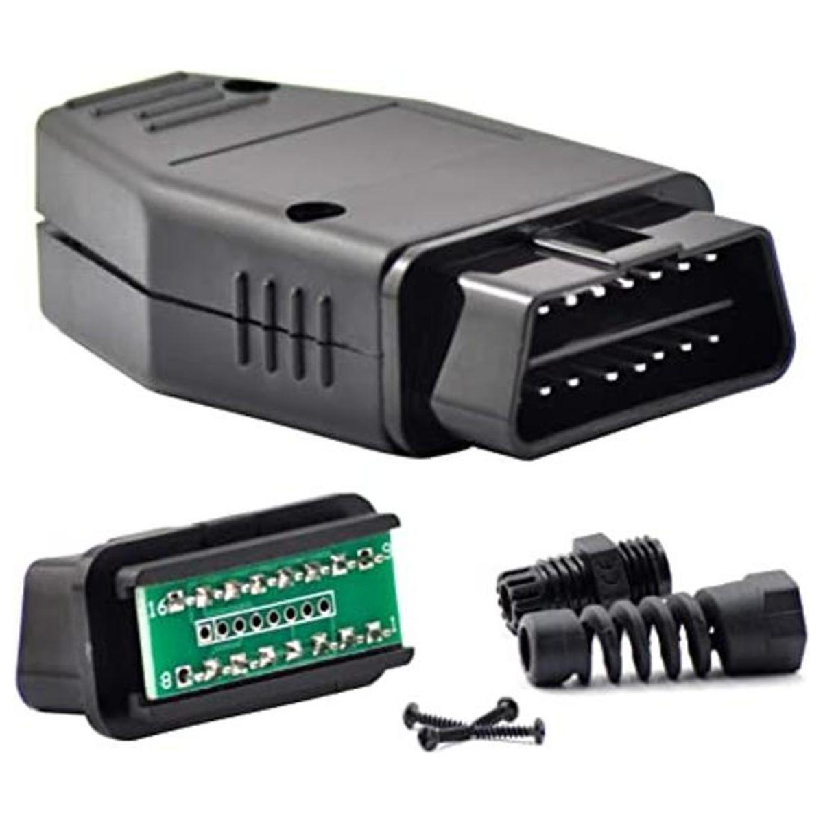 OLLGEN Auto Auto Car OBD2 16 pines adaptador de conector