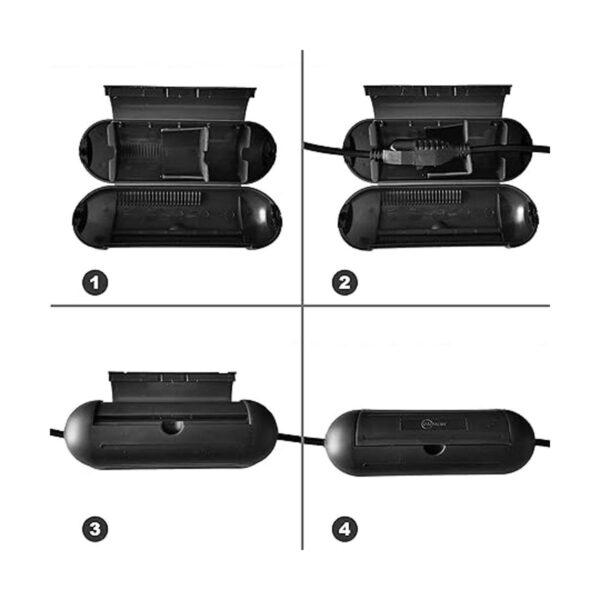 Juego de 2 fundas protectoras de cable de extensión_4