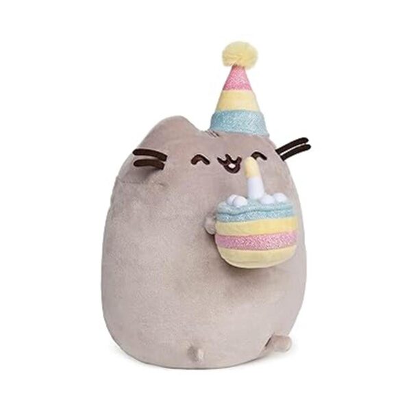 GUND Pusheen Pastel de cumpleaños gato de peluche 9.5_2