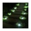 Pack de 8 luces solares Solpex para el suelo 8 luces LED_2