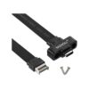 MZHOU USB 3.1 Type C Front Panel Header Extension Cable 57_1