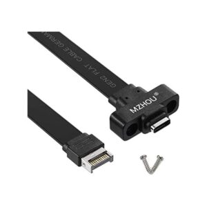 MZHOU USB 3.1 Type C Front Panel Header Extension Cable 57_1