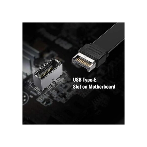 MZHOU USB 3.1 Type C Front Panel Header Extension Cable 57_5