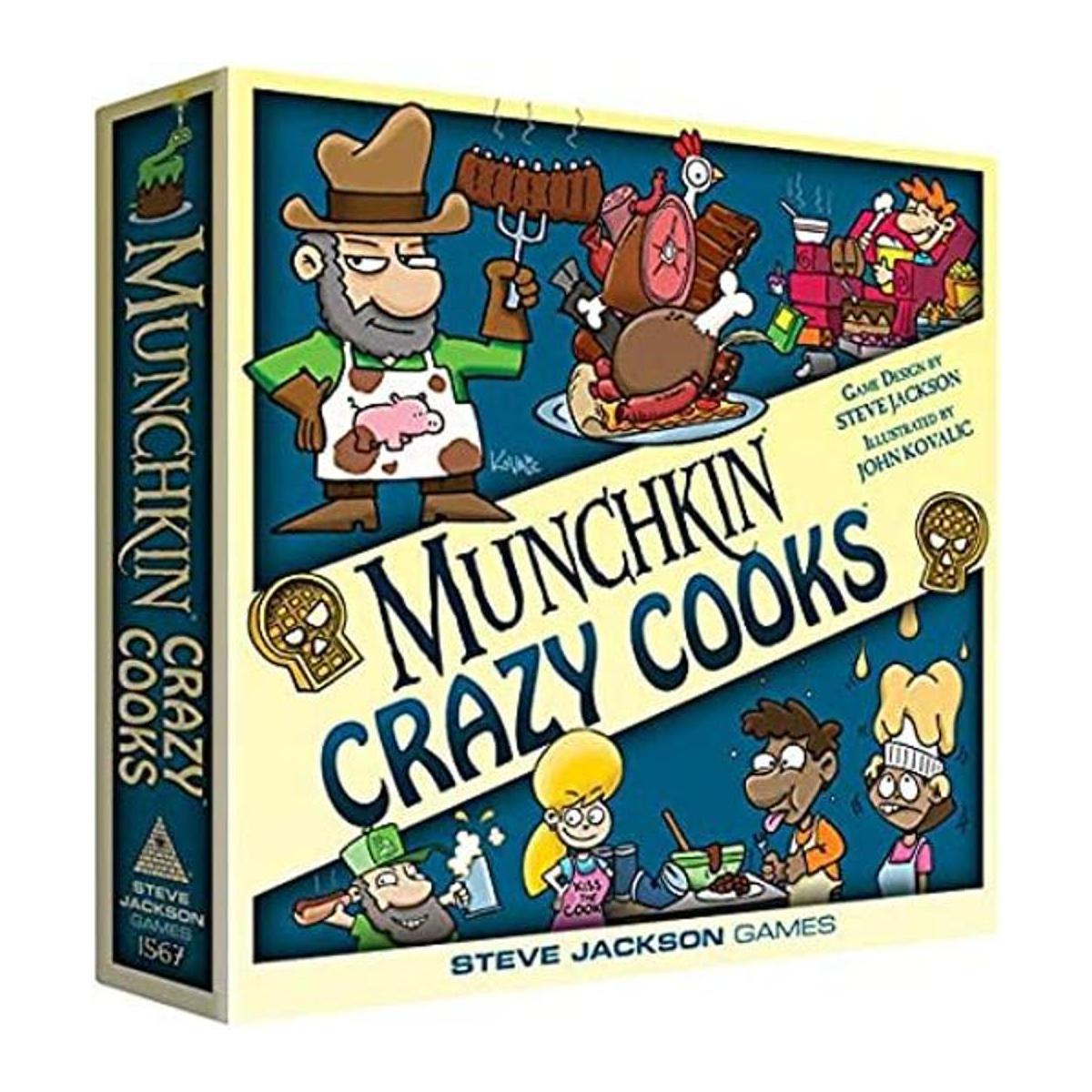 Juego de mesa Munchkin Crazy Cooks Juego de cartas