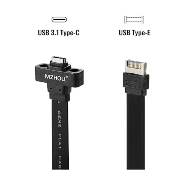 MZHOU USB 3.1 Type C Front Panel Header Extension Cable 57_3