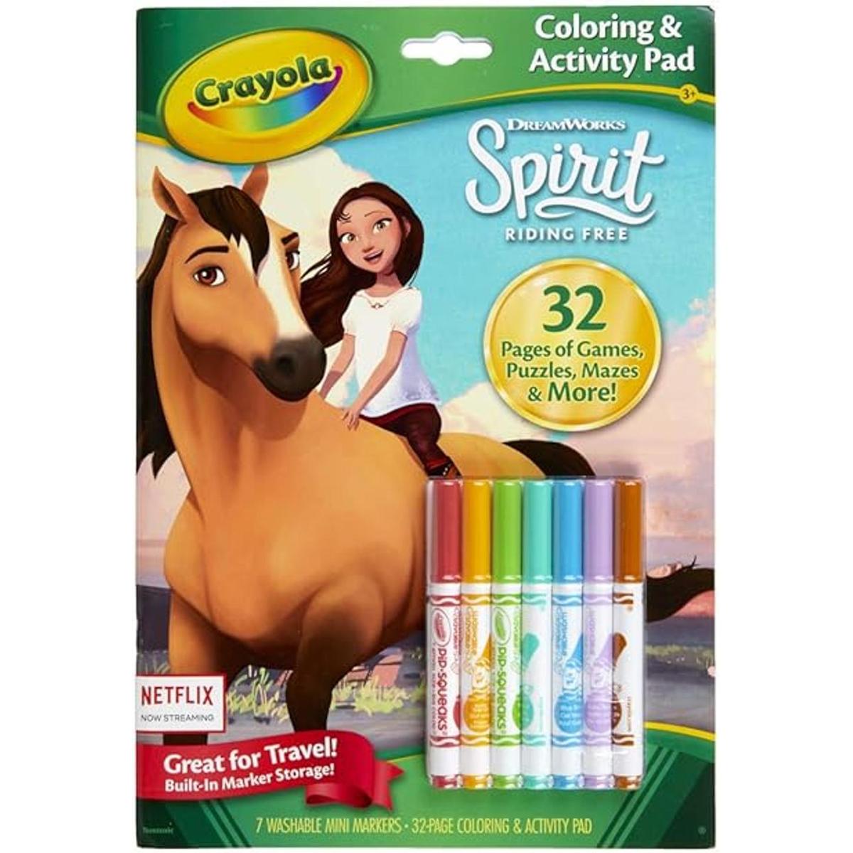 Crayola Libro para colorear Spirit Untamed con