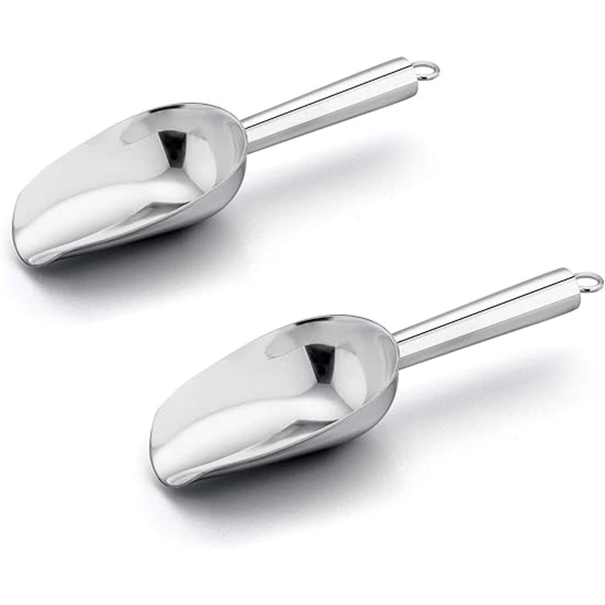 Juego de 2 cucharadas de acero inoxidable Efar de 3 onzas