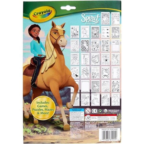 Crayola Libro para colorear Spirit Untamed con_5