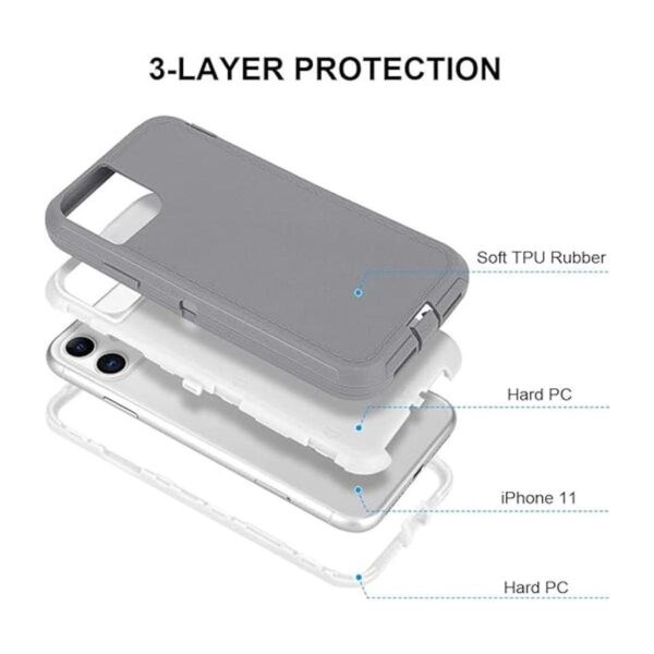 CAFEWICH Funda para iPhone 11 resistente a prueba de_2