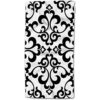 HGOD DESIGNS Toallas de mano florales negras diseño_1