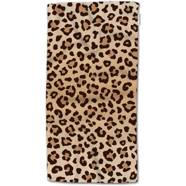 HGOD DESIGNS Toallas de mano de leopardo 100 algodón_1